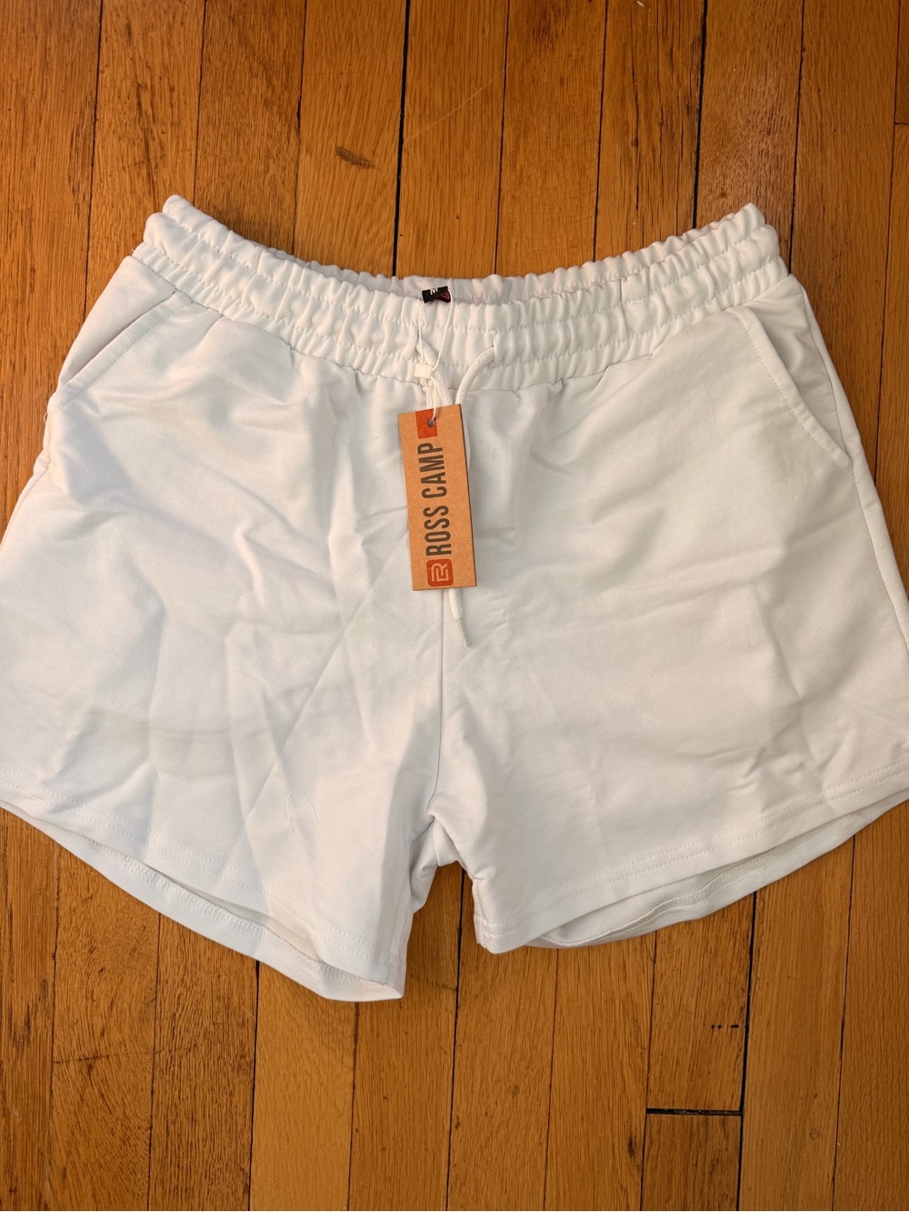 NWT White Women's sweat shorts